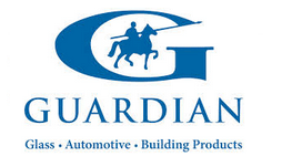 Guardian logo featuring a knight on a horse